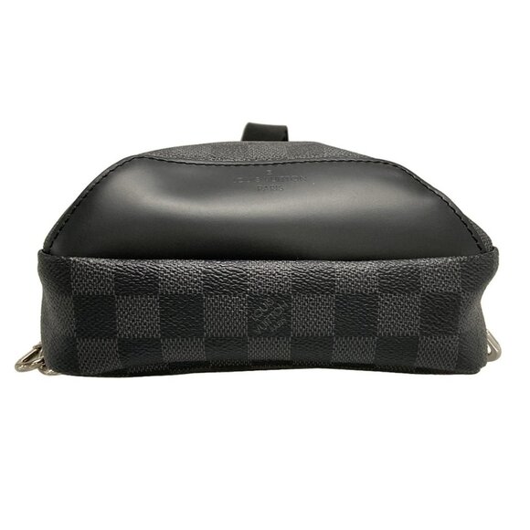 Auth LOUIS VUITTON Avenue Sling Bag N41719 Damier Graphite - MB3179 Backpack - Picture 6 of 16